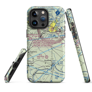 Cathro Airport (VG10) VFR Sectional  Tough iPhone Case