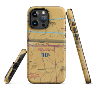 Catron County Heliport (C54) VFR Sectional  Tough iPhone Case