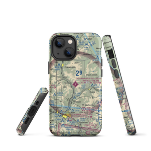 Cattaraugus County-Olean Airport (OLE) VFR Sectional  Tough iPhone Case