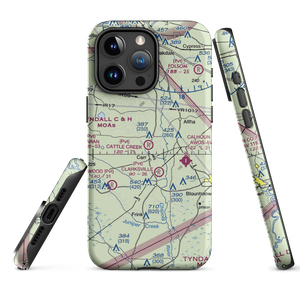 Cattle Creek Ranch Airport (50FD) VFR Sectional  Tough iPhone Case