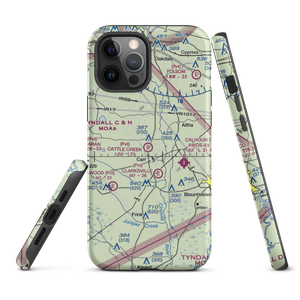 Cattle Creek Ranch Airport (50FD) VFR Sectional  Tough iPhone Case