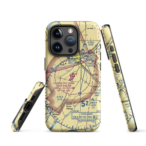 Cavern City Air Terminal (CNM) VFR Sectional  Tough iPhone Case