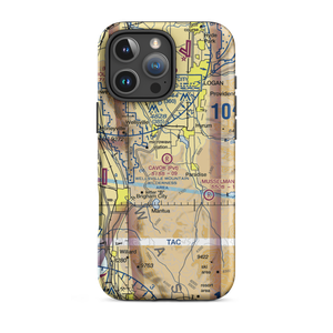 CAVOK Ranch Airport (UT90) VFR Sectional  Tough iPhone Case