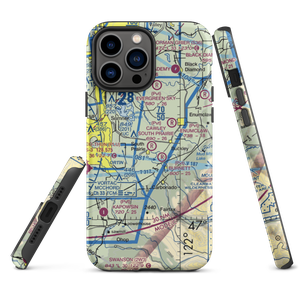 Cawleys South Prairie Airport (02WA) VFR Sectional  Tough iPhone Case