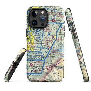 Cawleys South Prairie Airport (02WA) VFR Sectional  Tough iPhone Case