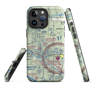 Cayton Pony Express Airport (8MO5) VFR Sectional  Tough iPhone Case