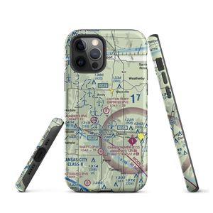 Cayton Pony Express Airport (8MO5) VFR Sectional  Tough iPhone Case