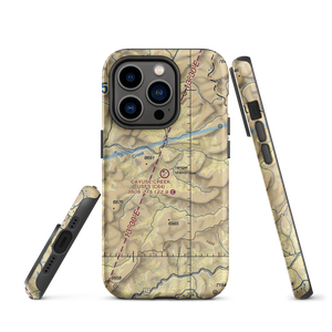 Cayuse Creek /US Forest Service Airport (C64) VFR Sectional  Tough iPhone Case