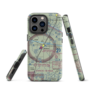 Cc & M Airport (8OK7) VFR Sectional  Tough iPhone Case