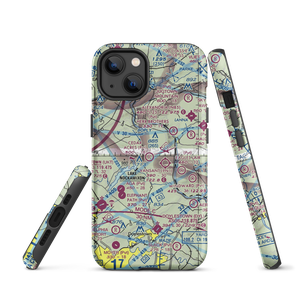 Cedar Acres Private Group Airport (23PA) VFR Sectional  Tough iPhone Case