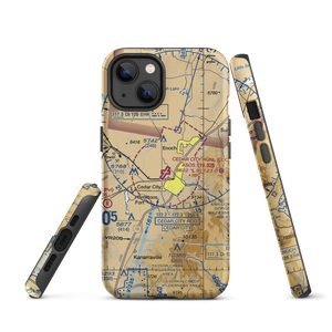 Cedar City Regional Airport (CDC) VFR Sectional  Tough iPhone Case