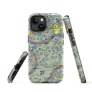 Cedar Creek Airport (2OH4) VFR Sectional  Tough iPhone Case