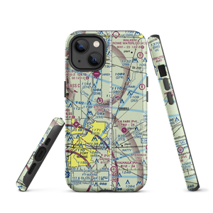 Cedar Creek Airport (48II) VFR Sectional  Tough iPhone Case