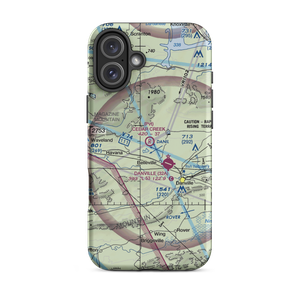 Cedar Creek Ranch Airport (25AR) VFR Sectional  Tough iPhone Case