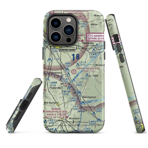 Cedar Glade Aerodrome (TN83) VFR Sectional  Tough iPhone Case