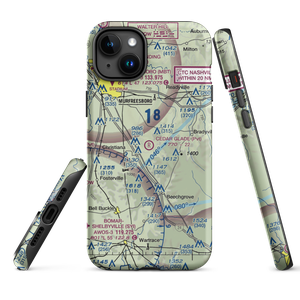 Cedar Glade Aerodrome (TN83) VFR Sectional  Tough iPhone Case