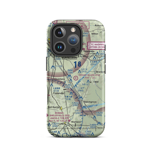 Cedar Glade Aerodrome (TN83) VFR Sectional  Tough iPhone Case