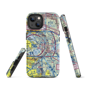 Cedar Knoll Flying Ranch Airport (01FL) VFR Sectional  Tough iPhone Case