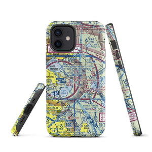 Cedar Knoll Flying Ranch Airport (01FL) VFR Sectional  Tough iPhone Case