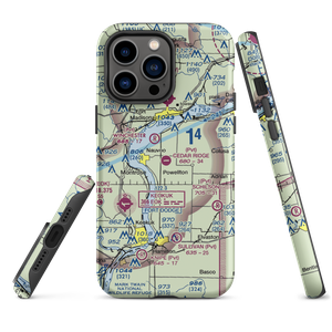 Cedar Ridge Airport (9IS0) VFR Sectional  Tough iPhone Case