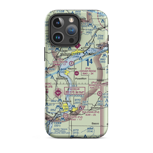 Cedar Ridge Airport (9IS0) VFR Sectional  Tough iPhone Case