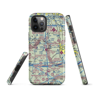 Cedar Ridge Airport (GA62) VFR Sectional  Tough iPhone Case