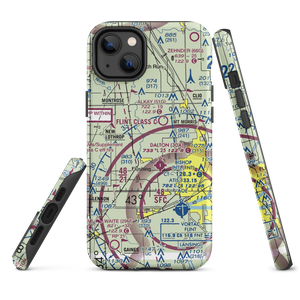 Cedarville Airport (MI18) VFR Sectional  Tough iPhone Case