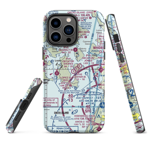 Center Island Airport (78WA) VFR Sectional  Tough iPhone Case