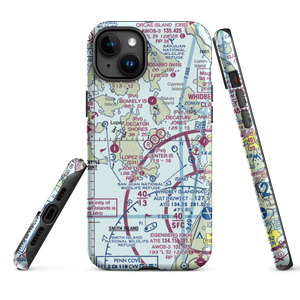Center Island Airport (CWS) VFR Sectional  Tough iPhone Case
