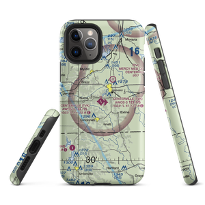 Centerville Municipal Airport (TVK) VFR Sectional  Tough iPhone Case