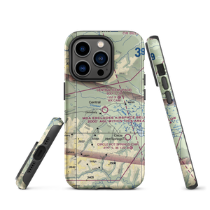 Central Airport (CEM) VFR Sectional  Tough iPhone Case