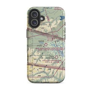 Central Airport (CEM) VFR Sectional  Tough iPhone Case