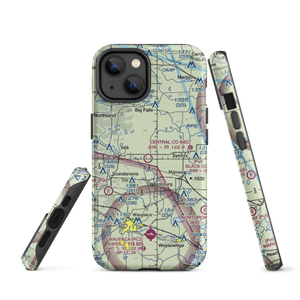 Central County Airport (68C) VFR Sectional  Tough iPhone Case
