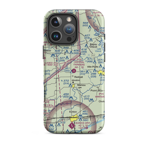 Central Farmers Coop Airport (LA25) VFR Sectional  Tough iPhone Case