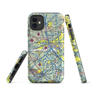 Central Jersey Regional Airport (47N) VFR Sectional  Tough iPhone Case