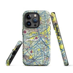 Central Jersey Regional Airport (47N) VFR Sectional  Tough iPhone Case