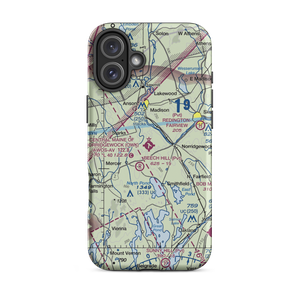 Central Maine Airport of Norridgewock (OWK) VFR Sectional  Tough iPhone Case