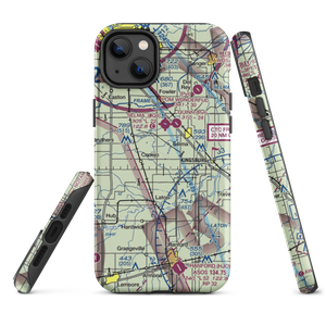 Central Valley Aviation Inc Airport (CA40) VFR Sectional  Tough iPhone Case