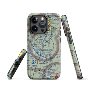 Central Wisconsin Airport (CWA) VFR Sectional  Tough iPhone Case