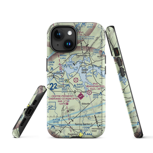 Centre Municipal Airport (C22) VFR Sectional  Tough iPhone Case