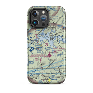 Centre Municipal Airport (C22) VFR Sectional  Tough iPhone Case