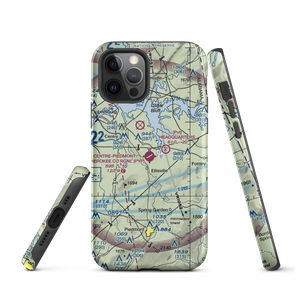 Centre-Piedmont-Cherokee County Regional Airport (PYP) VFR Sectional  Tough iPhone Case