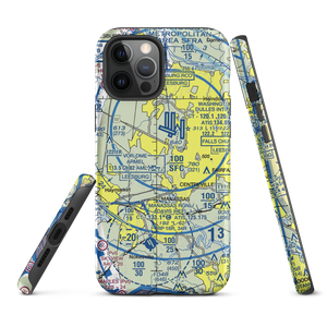 Centreville Airport (VA16) VFR Sectional  Tough iPhone Case