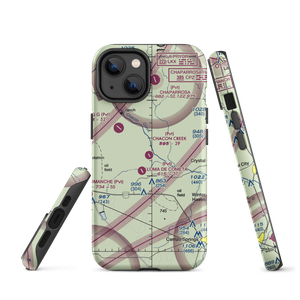 Chacon Creek Ranch Airport (3TA9) VFR Sectional  Tough iPhone Case