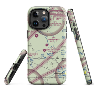 Chacon Creek Ranch Airport (3TA9) VFR Sectional  Tough iPhone Case