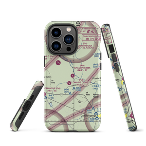 Chacon Creek Ranch Airport (3TA9) VFR Sectional  Tough iPhone Case