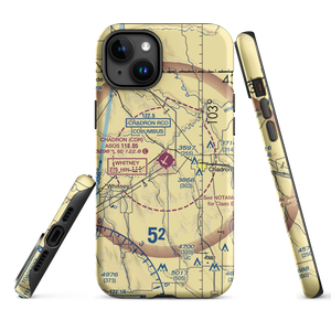 Chadron Municipal Airport (CDR) VFR Sectional  Tough iPhone Case