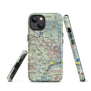 Chadwick Airport (OR27) VFR Sectional  Tough iPhone Case