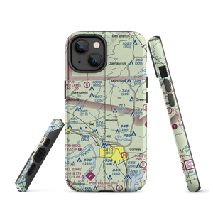 Chael Airport (AR97) VFR Sectional  Tough iPhone Case