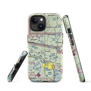 Chael Airport (AR97) VFR Sectional  Tough iPhone Case